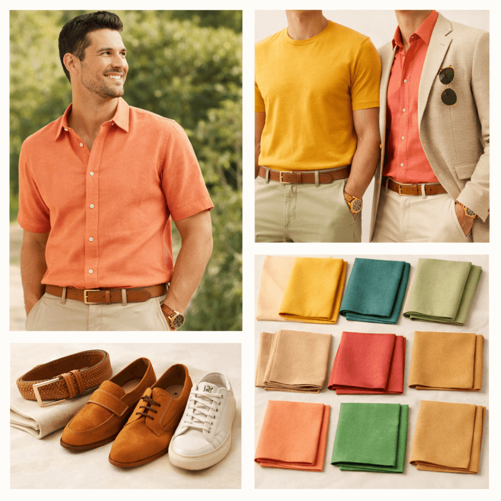Warm Spring guidance example for men